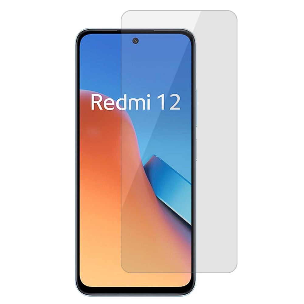 Xiaomi Redmi 12 / 12 (5G) Skärmskydd Härdat glas - Case Friendly - Genomskinlig