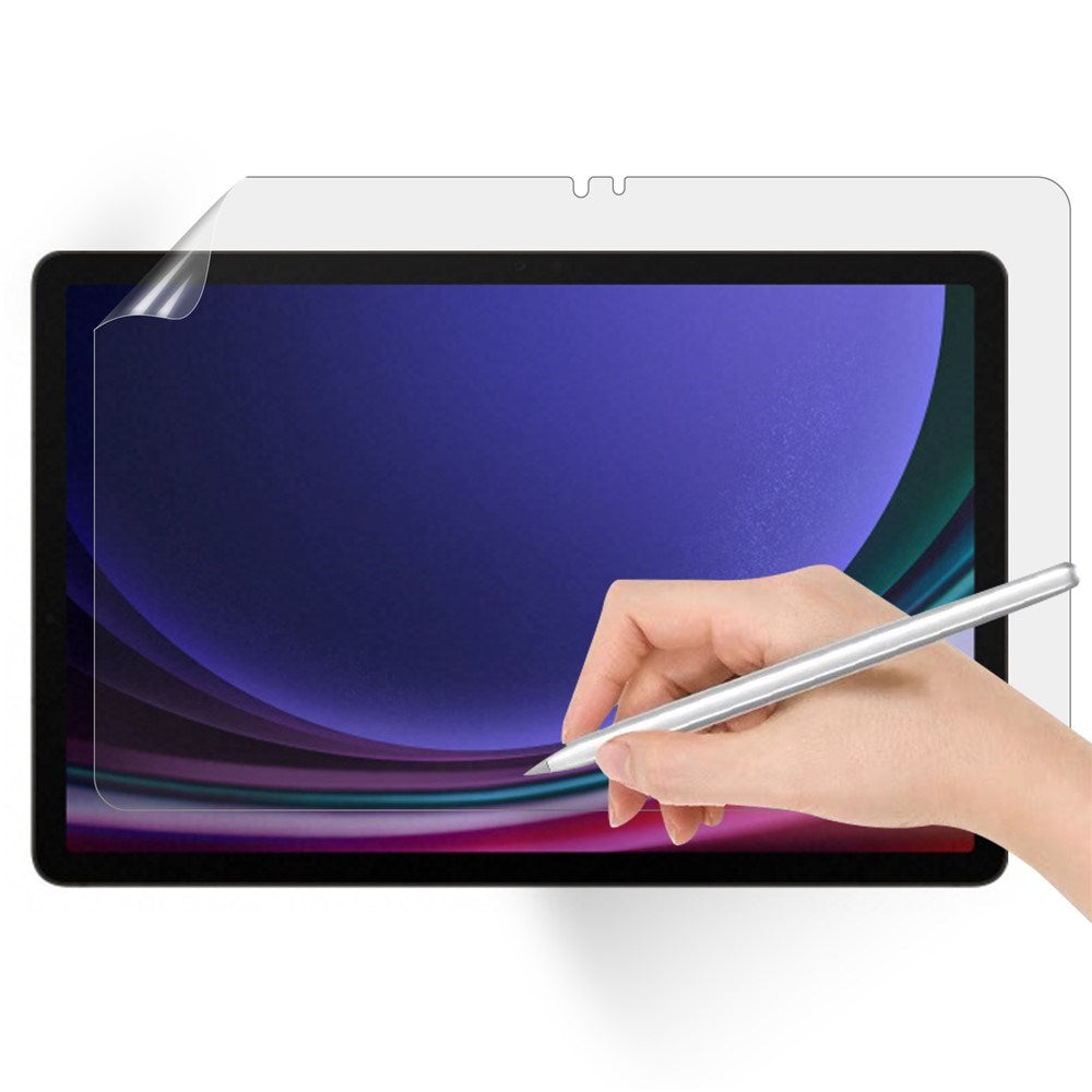 Samsung Galaxy Tab S9 Paper Feel Skärmskyddsfilm - Genomskinlig