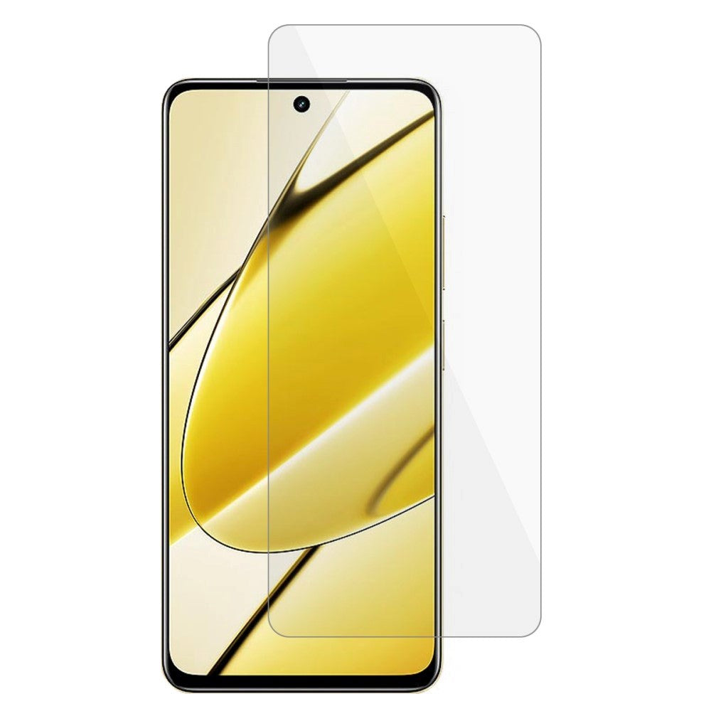 Realme 11 5G Arc Edge Skärmskydd i Härdat Glas - Case Friendly - Genomskinlig