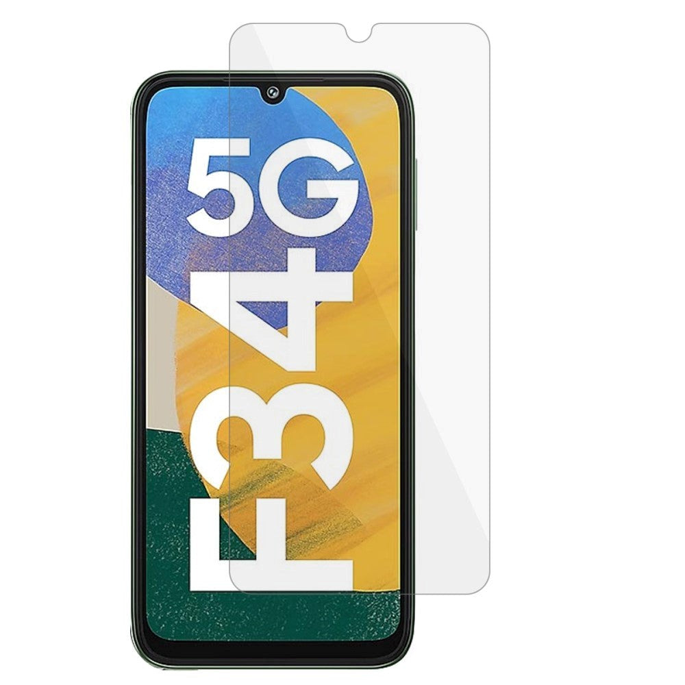Samsung Galaxy M34 (5G) / F34 (5G) Arc Edge Skärmskydd i Härdat Glas - Case Friendly - Genomskinlig