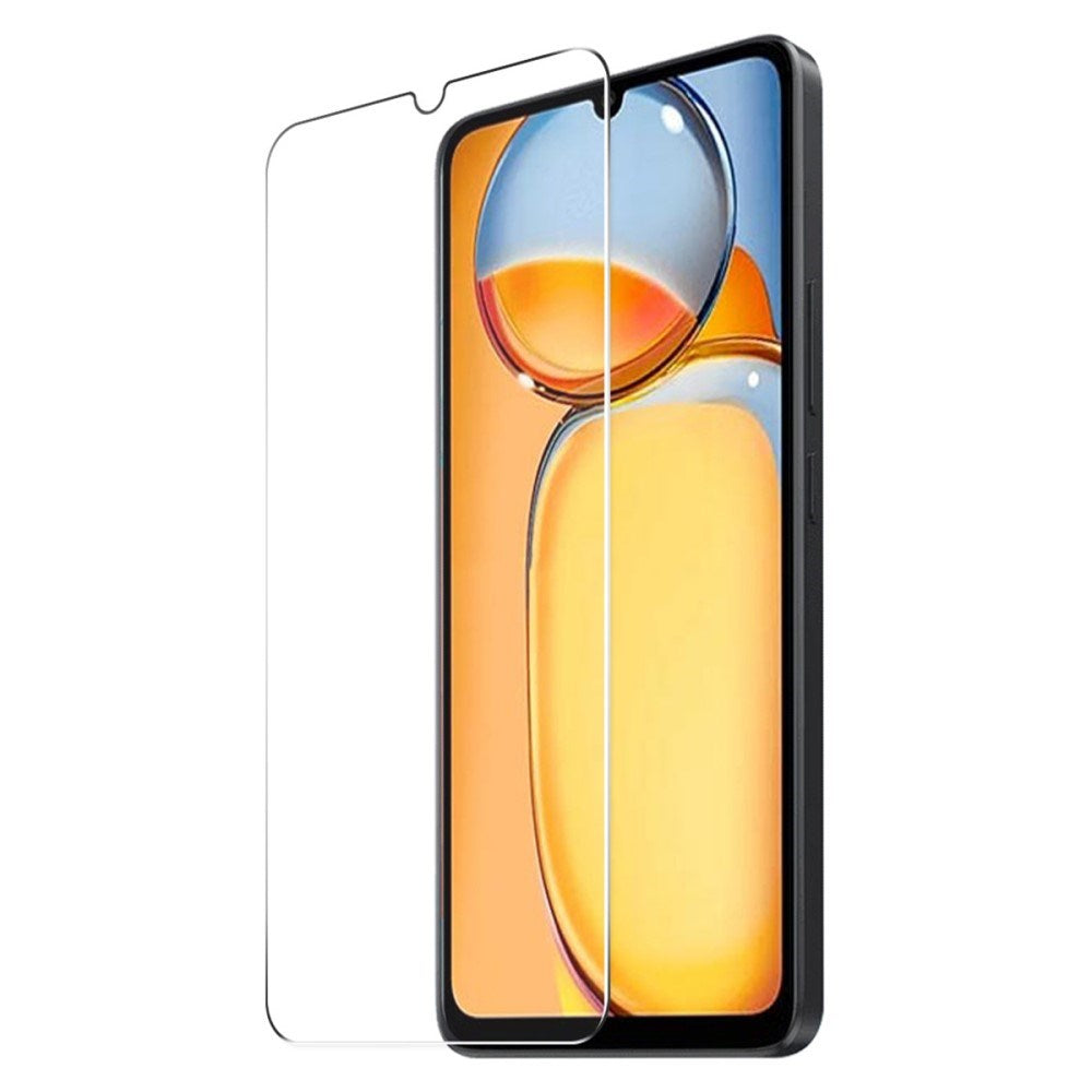 Xiaomi Poco C65 / Remi 13C ENKAY Skärmskydd i Härdat Glas 9H - Case Friendly - Svart / Transparent