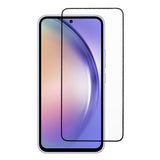 Samsung Galaxy A55 (5G) Arc Edge Skärmskydd i Härdat Glas - Case Friendly - Svart Kant