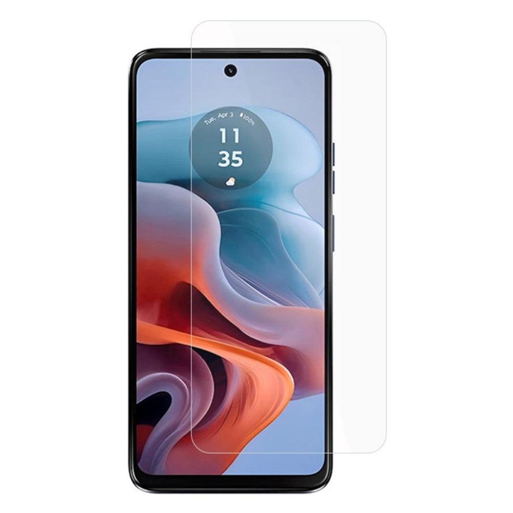 Moto G34 Arc Edge Skärmskydd i Härdat Glas - Case Friendly