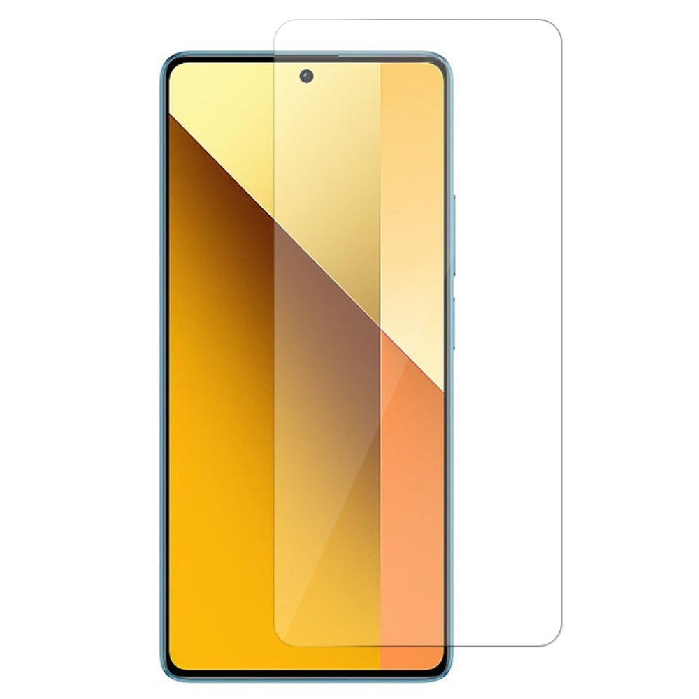 Xiaomi Redmi Note 13 (4G) Arc Edge Skärmskydd i Härdat Glas - Case Friendly - Genomskinlig