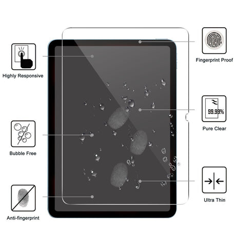 iPad Air 13" (2024) Arc Edge Härdat glas - Skärmskydd - Genomskinlig