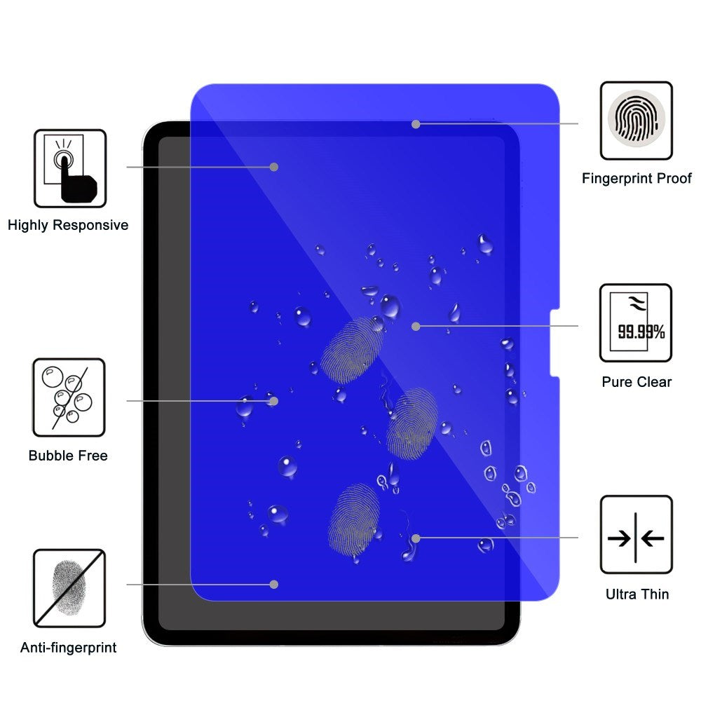 iPad Pro 11" (2024) Glas Skärmskydd m. Anti Blue Light - Genomskinlig