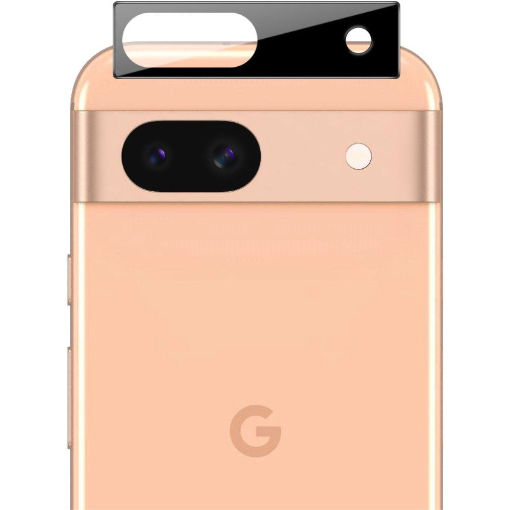 Google Pixel 8a Kameralins Skyddsglas - Svart