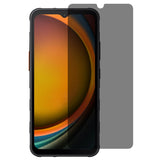 Samsung Galaxy Xcover 7 Full Fit Härdat Skärmskyddsglas - Privacy Funktion - Genomskinlig