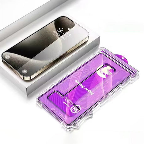 iPhone 11 Pro / XS / X Skärmskydd med Monteringsram - Genomskinlig