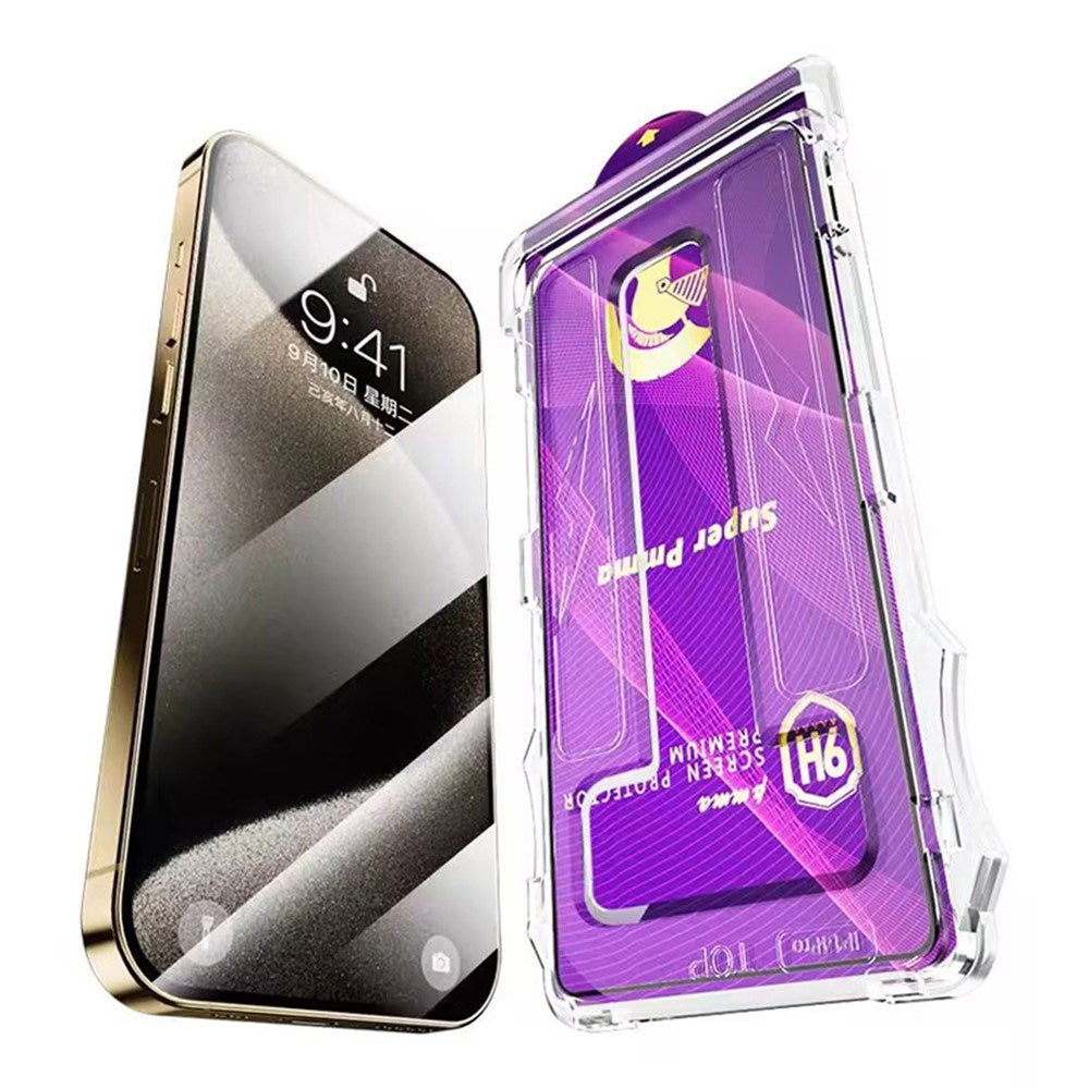 iPhone 11 Pro / XS / X Skärmskydd med Monteringsram - Genomskinlig