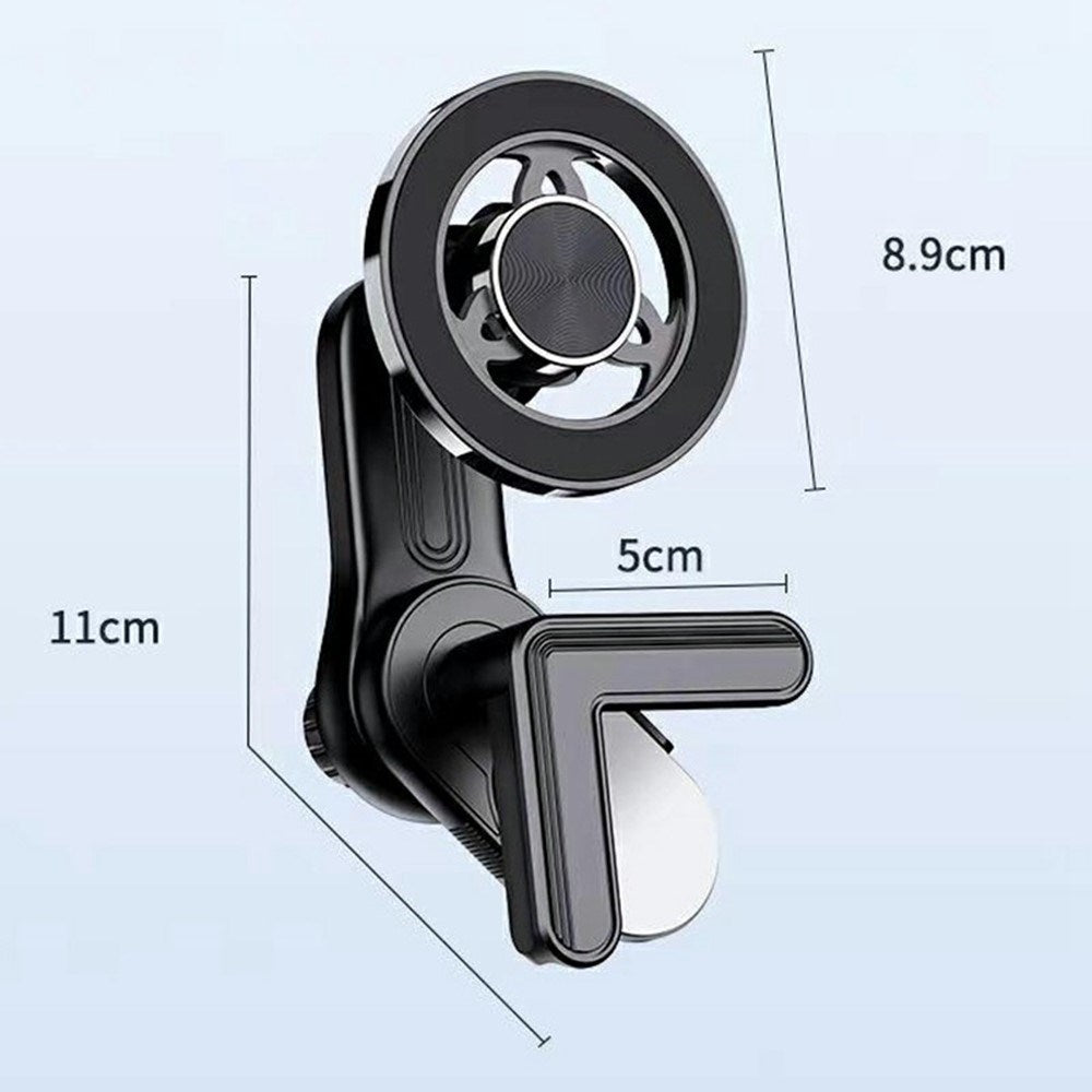 Mobilhållare för Tesla Model 3 / Y (2020-22) med Magnet - MagSafe Kompatibel - Svart