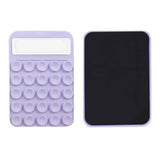 Magnetisk Silikon Sugkopp m. Kickstand - Lila