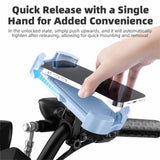 Mobiltelefonhållare för Cykel (Max. Mobil: 170 mm) - Cykelstyre - Svart