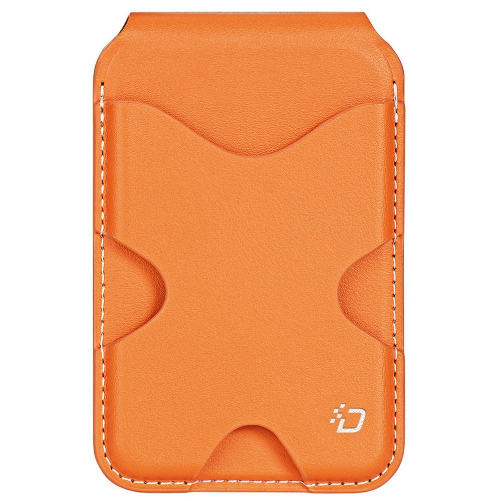 DUX DUCIS Magnetisk Korthållare för 5 Kort med Stativfunktion - MagSafe Kompatibel - Orange