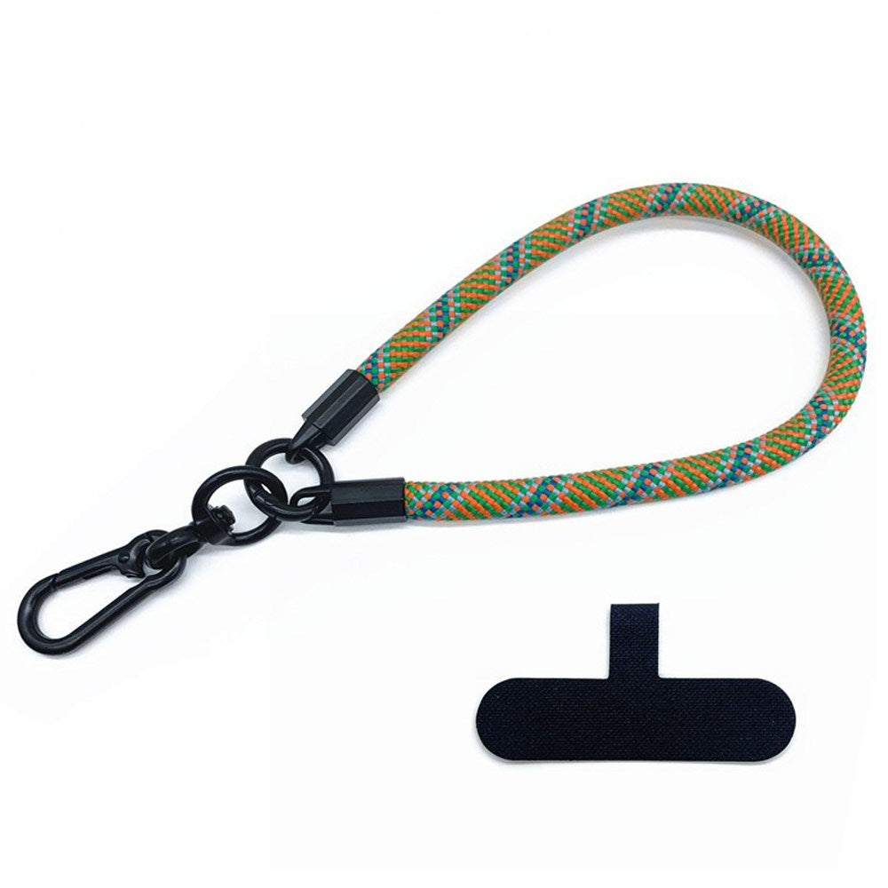 Polyester Handledsrem m. Insticksplatta - 30cm - Flerfärgad