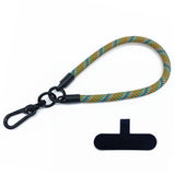 Polyester Handledsrem m. Insticksplatta - 30cm - Flerfärgad