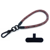 Polyester Handledsrem m. Insticksplatta - 30cm - Röd