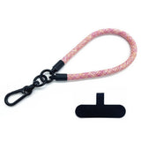 Polyester Handledsrem m. Insticksplatta - 30cm - Rosa