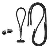 3-i-1 Nylonrem för Mobil - 150cm / 50cm - Svart