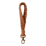 Nyckelband / Handledsrem 18cm - Textil - Brun