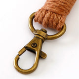 Nyckelband / Handledsrem 18cm - Textil - Röd