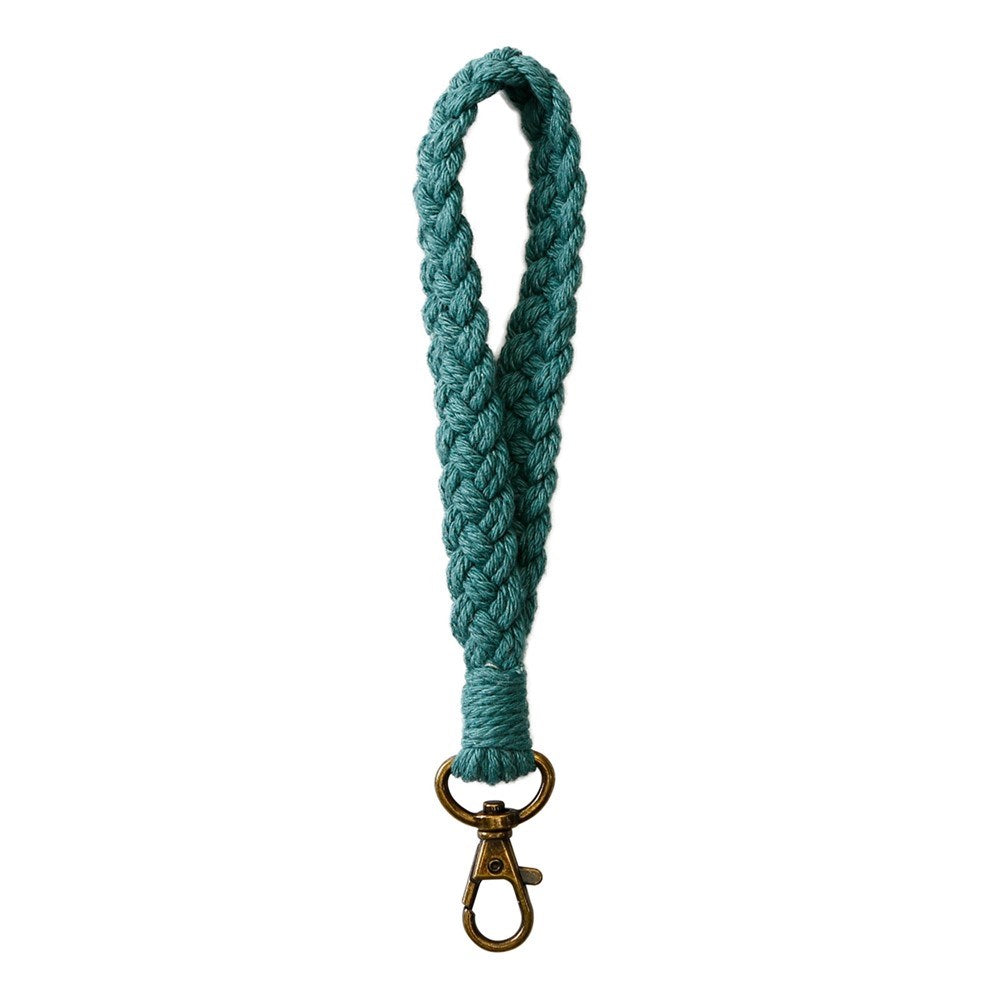 Nyckelband / Handledsrem 18cm - Textil - Blå