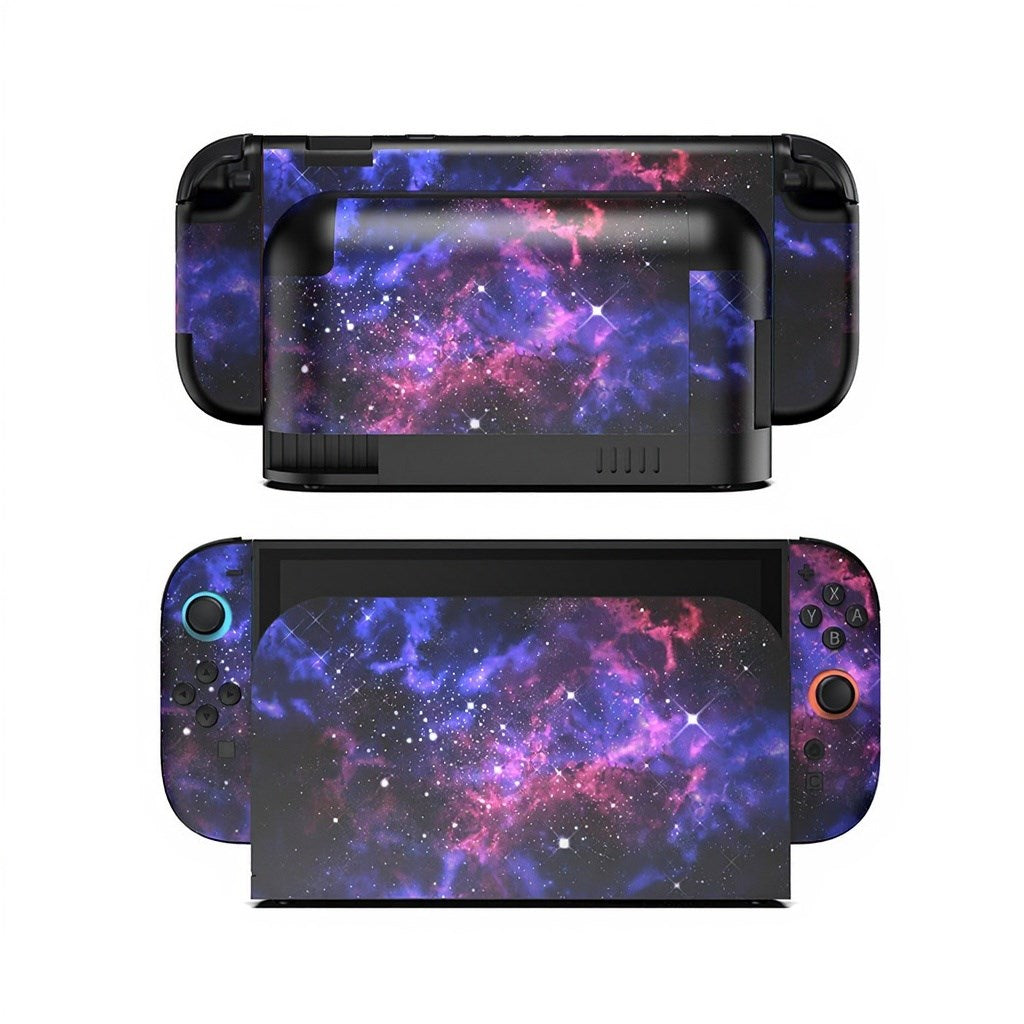 Nintendo Switch 2 Dekorativ Full Fit Skin - Galaxy