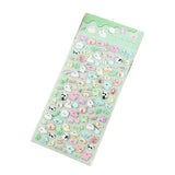 Mini 3D Bubble Foam Stickers - Blandade Djur