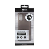 Samsung Galaxy S20 GEAR Halvtransparent Flexibelt Plast Skal - Svart