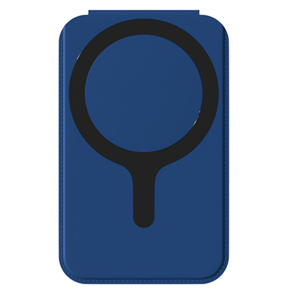 Magnetisk Korthållare m. Spegel & Ställfunktion - Blå