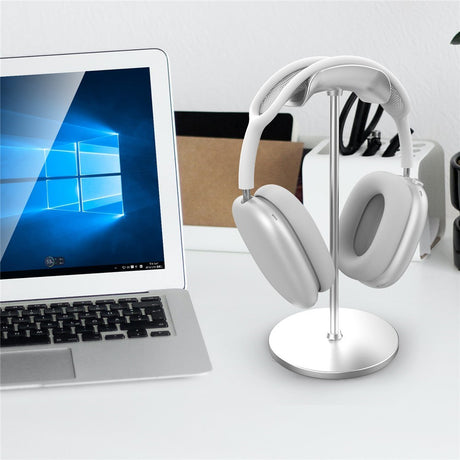 AirPods Max / Max 2 Halkfritt Stativ - Silver