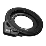 AULUMU 2-i-1 Magnetisk Fingerring / Mobilt Stativ - 360° Roterbar - MagSafe Kompatibel - Svart