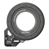 AULUMU Magnetisk 360° Roterande Mobilhållare med Z-Axel - MagSafe Kompatibel - Svart