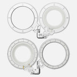 AULUMU Magnetisk 360° Roterande Mobilhållare med Z-Axel - MagSafe Kompatibel - Vit
