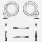 AULUMU Magnetisk 360° Roterande Mobilhållare med Z-Axel - MagSafe Kompatibel - Vit