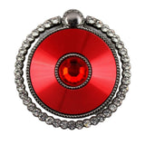 Mobilt Självhäftande Stativ - Ring - Röd