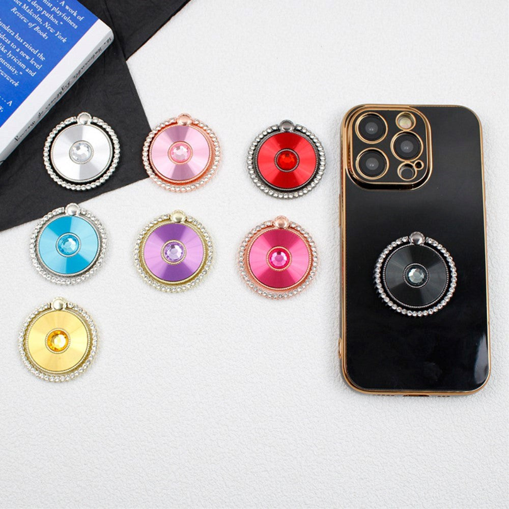 Mobilt Självhäftande Stativ - Ring - Röd