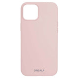 iPhone 13 GEAR ONSALA Collection Skal Liquid Silikon - Sand Pink