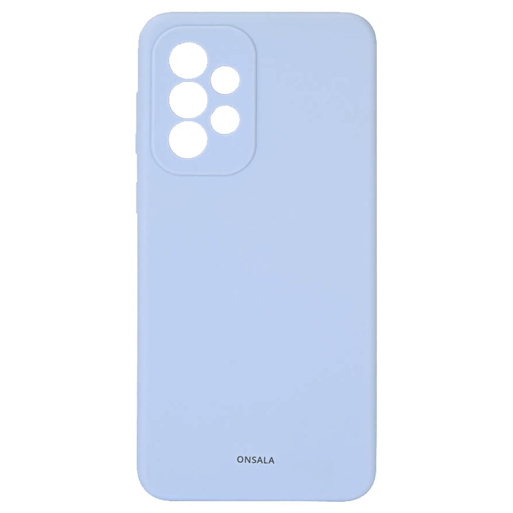 Samsung Galaxy A33 (5G) GEAR ONSALA Collection Liquid Silicone Case - ljusblå