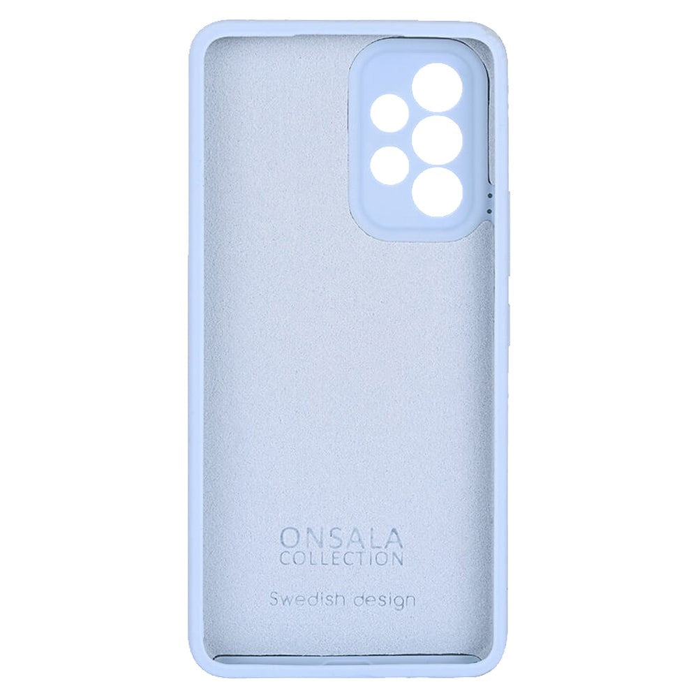 Samsung Galaxy A53 (5G) GEAR ONSALA Collection Liquid Silicone Case - ljusblå