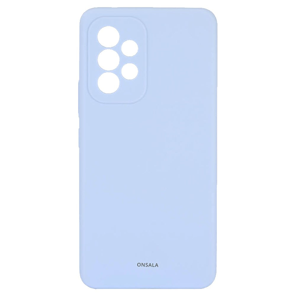 Samsung Galaxy A53 (5G) GEAR ONSALA Collection Liquid Silicone Case - ljusblå