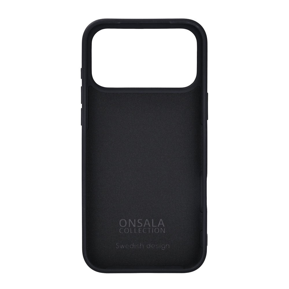 iPhone 17 Pro Max Onsala Silikon Skal - Black