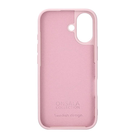 iPhone 17 Onsala Silikon Skal - Chalk Pink