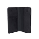 Buffalo Wallet Äkta Läder Universal Fodral med Plånbok (Max. Mobil: 150 x 65 mm) - Svart