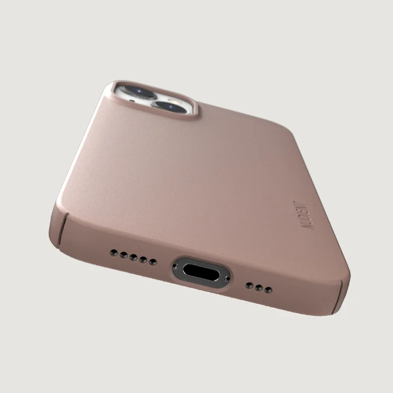 iPhone 13 Nudient Thin Case V3 Skal - Dusty Pink