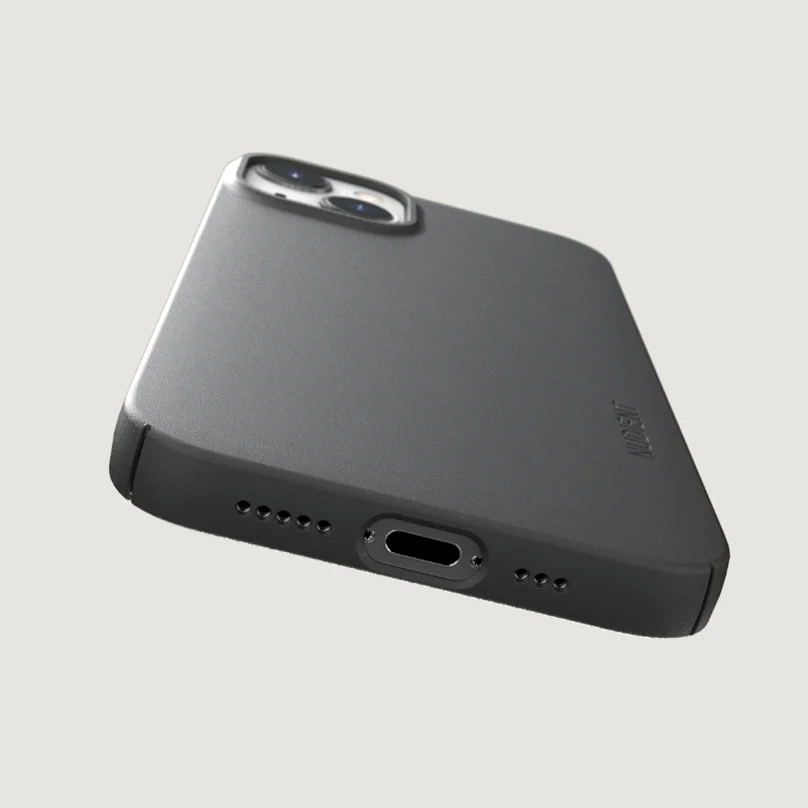 iPhone 13 Nudient Thin Case V3 Skal - Stone Grey