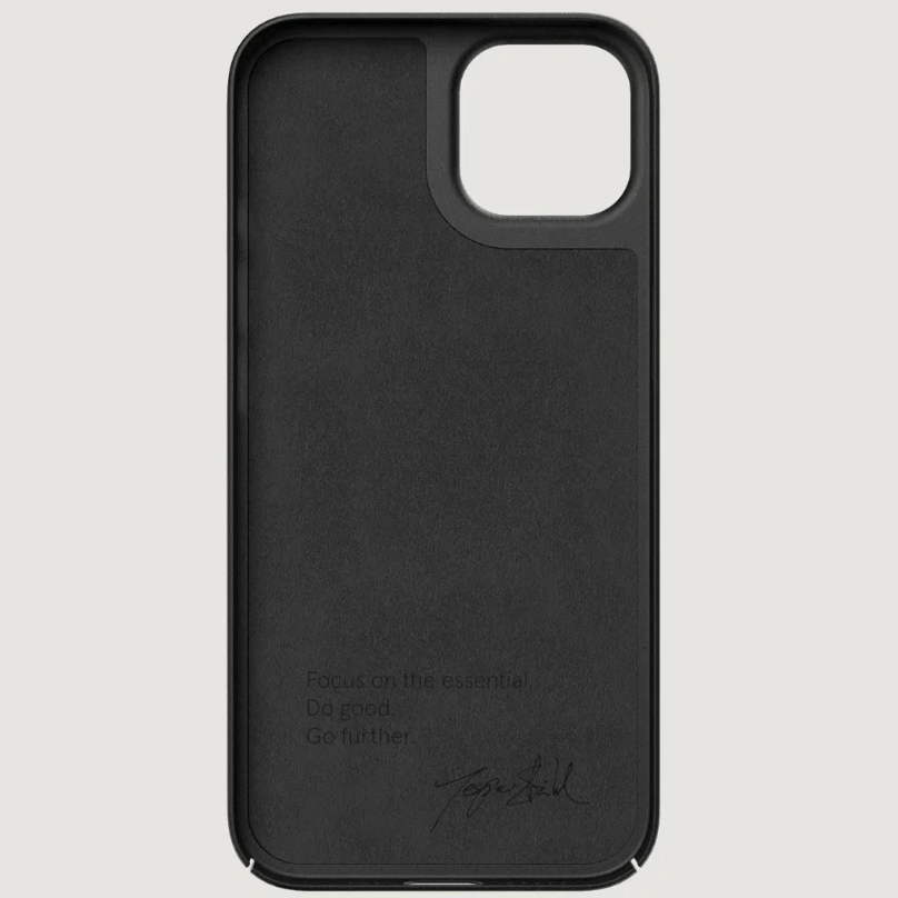 iPhone 13 Nudient Thin Case V3 Skal - Ink Black