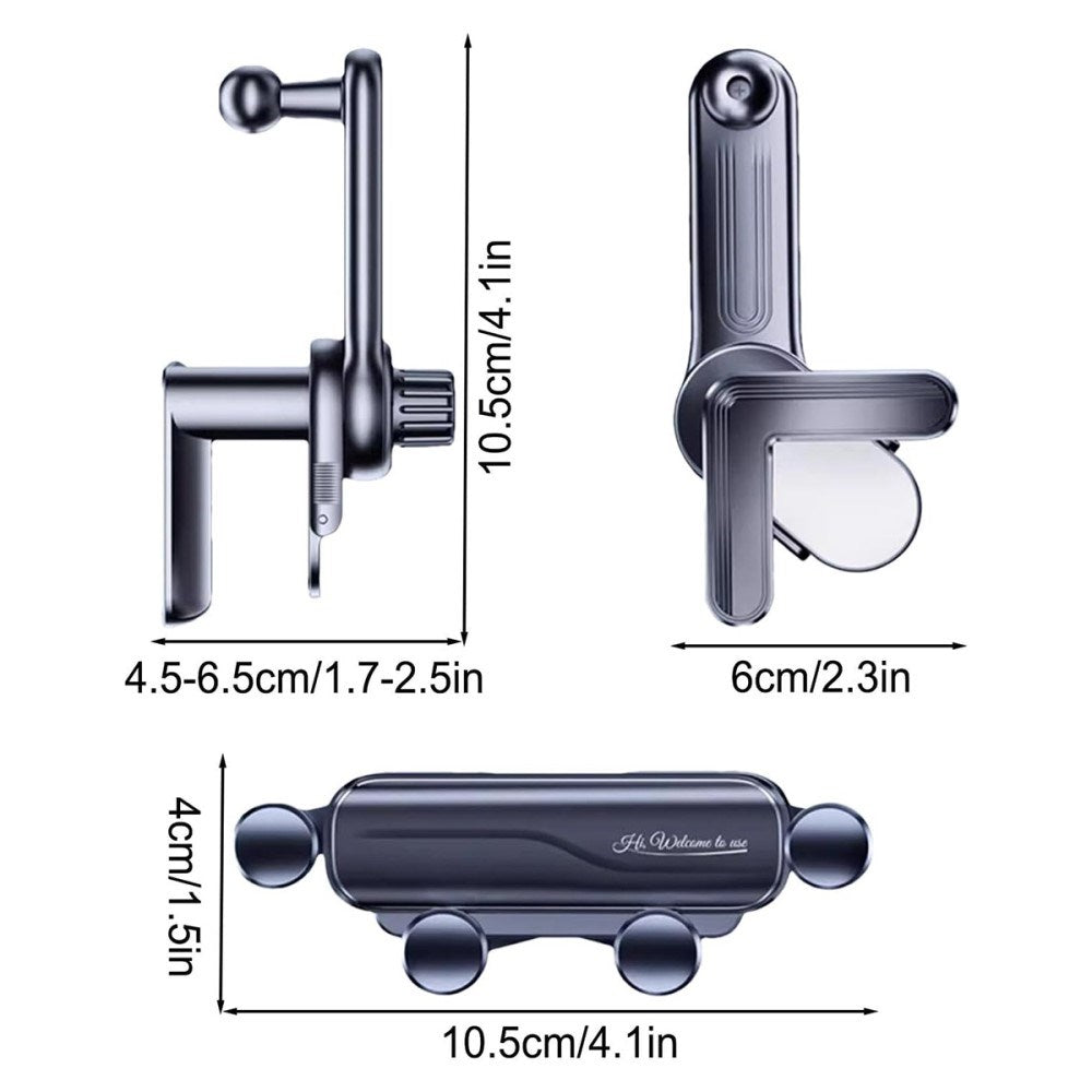 Fjäderbelastad Mobilhållare för Display - Tesla Model 3 / Model Y (2020-22) - Svart