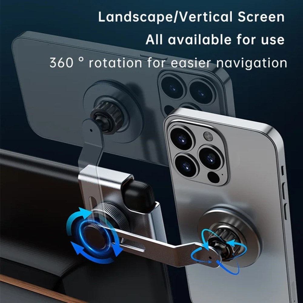 Tesla Model 3 / Model Y Mobilhållare för Tesla Touch Screens - Magnetisk - Aluminium