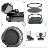 Mobilhållare till Skärm för Tesla Model 3 / Y (2020-22) med Magnet - MagSafe Kompatibel - Svart